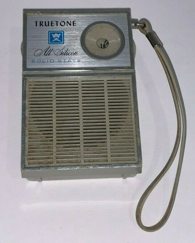 Vintage, TRUETONE / AM PORTABLE RADIO (Solid State, Circa 1970's) Working