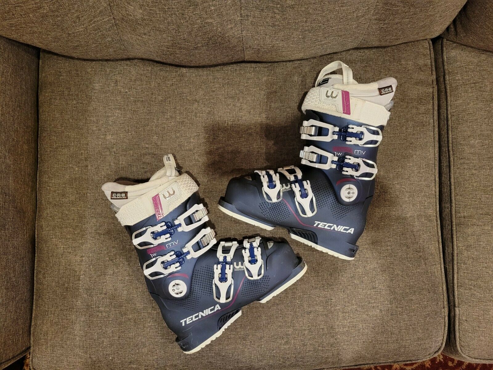 Tecnica Mach1 95w Mv Women's Ski Boots Size 22.5