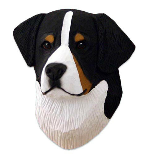 Bernese Mountain Dog Head Plaque Figurine