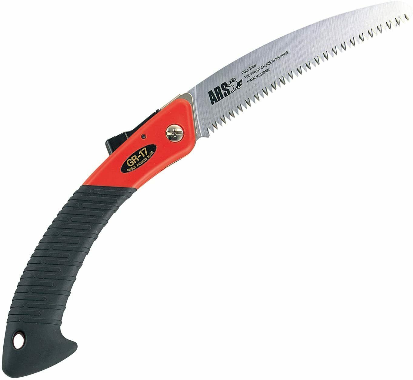 Ars Pruning Folding Turbocut Saw With 6-1/2-inch Curved Blade Sa-gr17