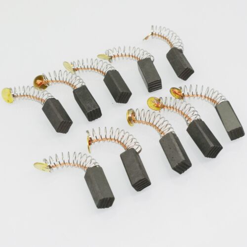 Us Stock 10pcs 5mm X 5mm X 13mm Carbon Brushes Motor Brush Set Replacement #5