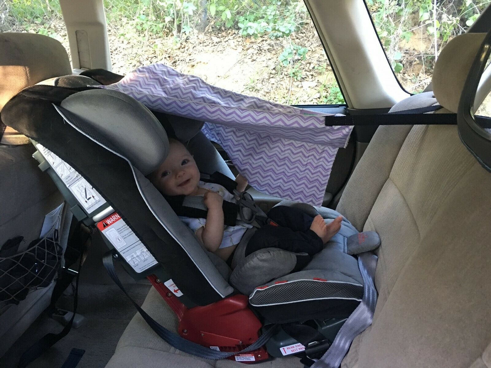 The Car Seat Shade (canopy Shade Cover To Protect Your Baby From The Sun)