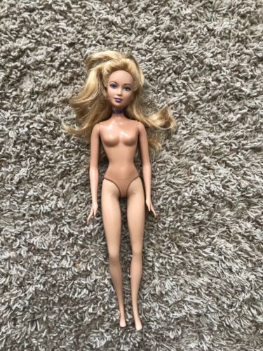 2007 Island Princess Barbie Purple Maiden Doll Kayla/lea Face Mold Nude