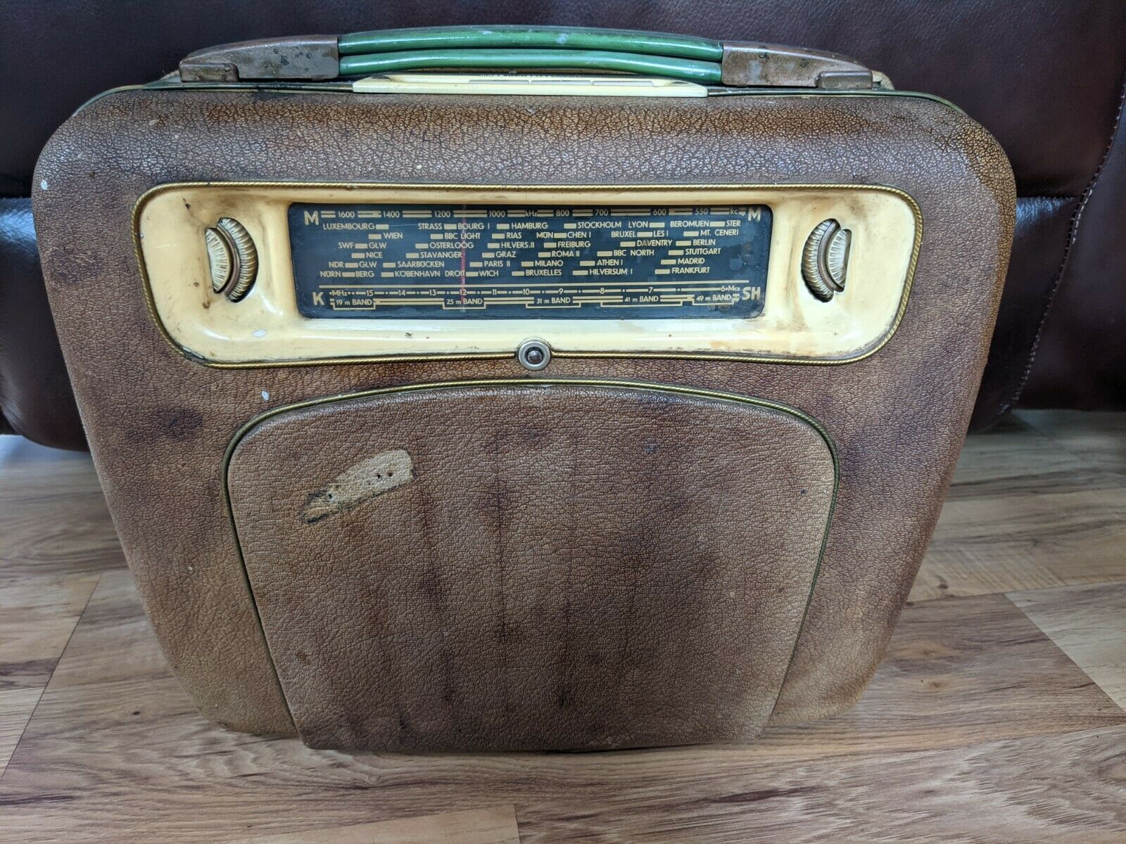 Antique Metz Radio Turntable Made In Germany Typ101 - Parts