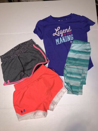 Girls Under Armour Size 4 Lot