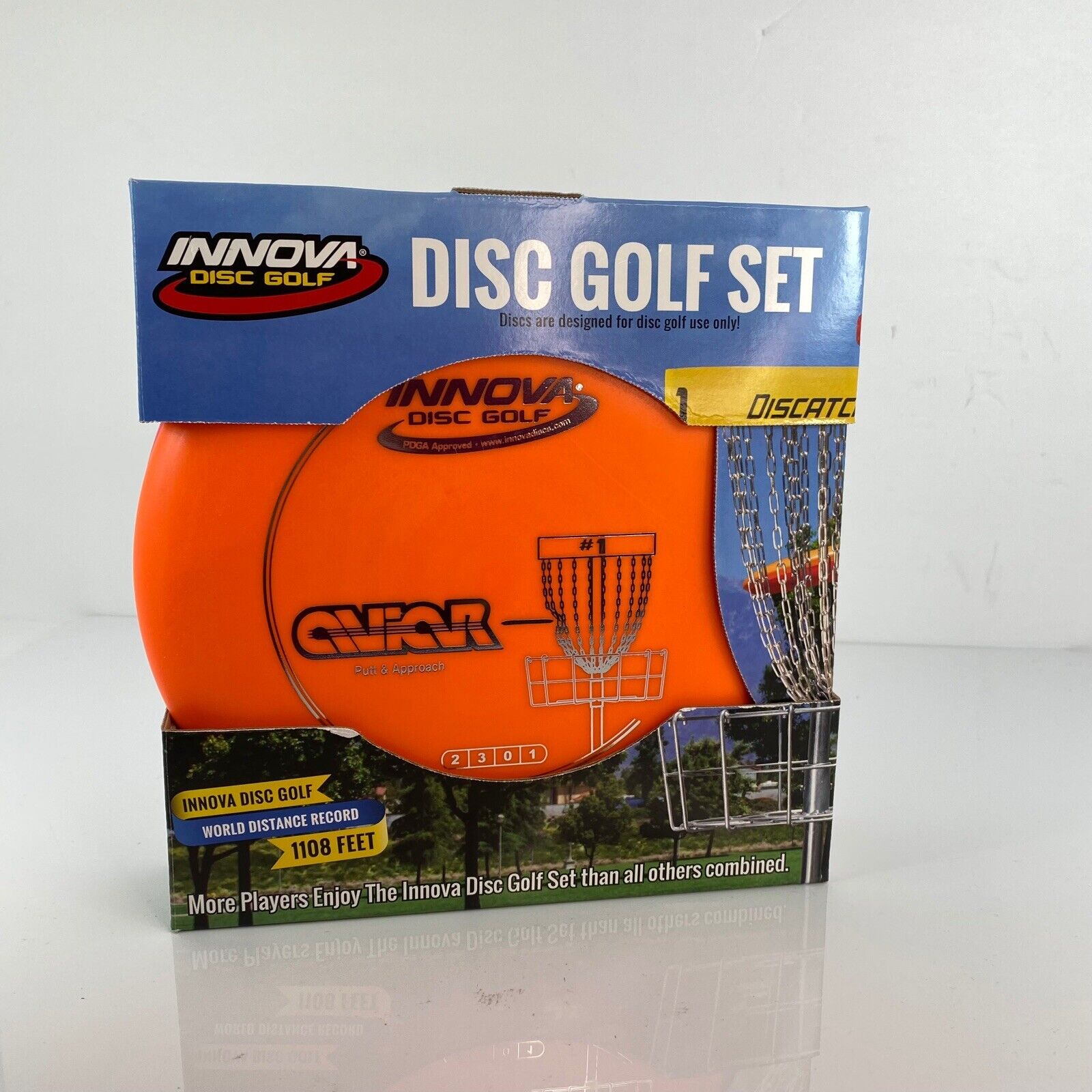 Disc Golf Innova Starter set Putter Driver Mid-range Orange Pink Teal