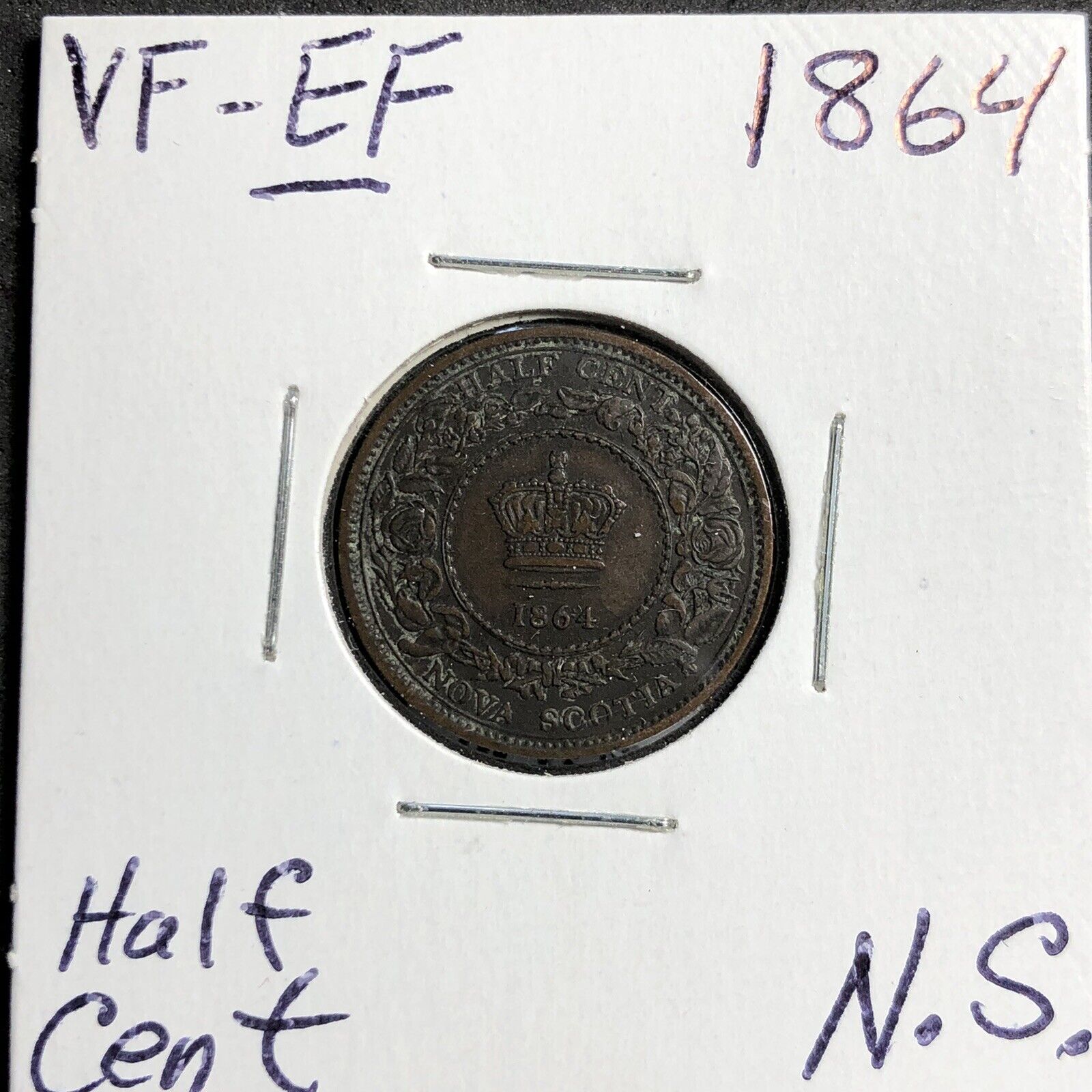 PROV. Of N.S. 1864 1/2 CENT**L@@K**HIGH GRADE**Combined Shipping**LOW MINTAGE**