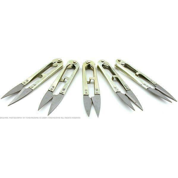 Thread Nippers For Beading Sewing & Embroidery Craft Hobby Scissors Tools 5pcs