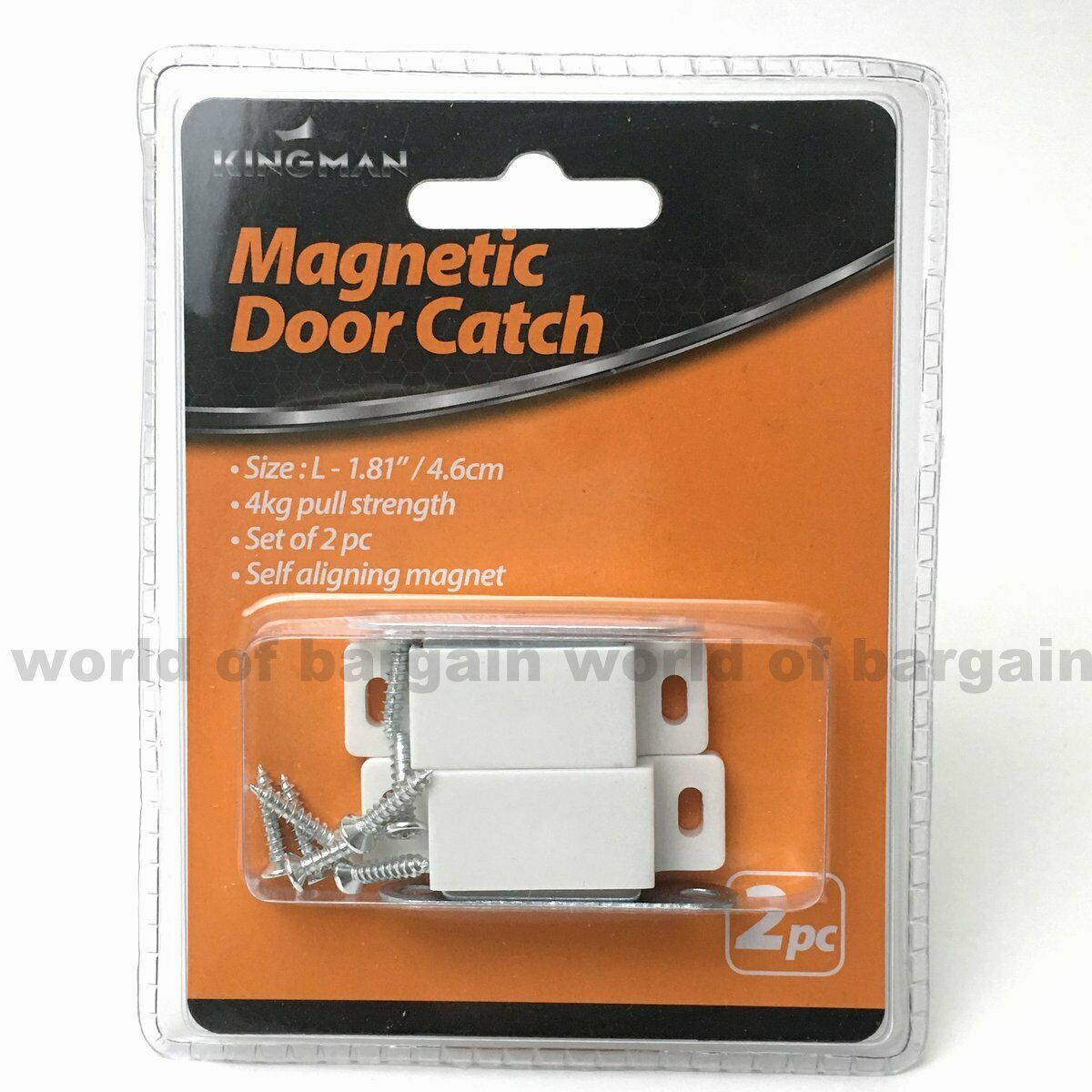 2 Ct Magnetic Door Catch Kitchen Cabinet Closure Catches Latch Cupboard T060