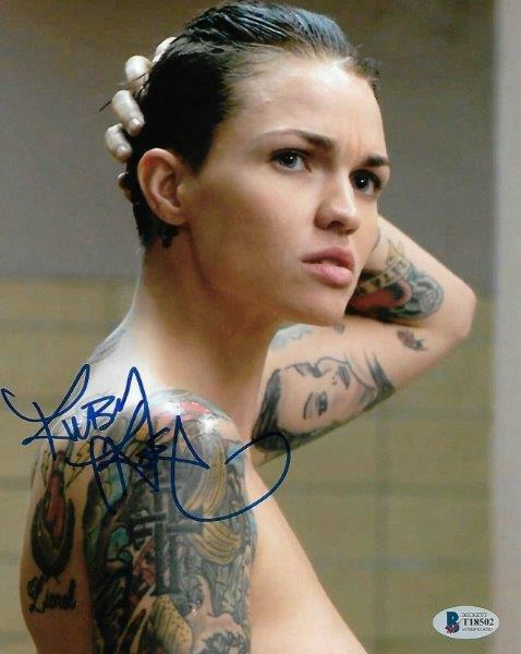 REPRINT - RUBY ROSE Actress Autographed Signed 8 x 10 Photo Poster RP Man Cave