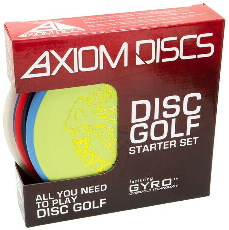 Axiom Premium Disc Golf Starter 3 Disc Set - Putter Midrange Driver (Assorted)
