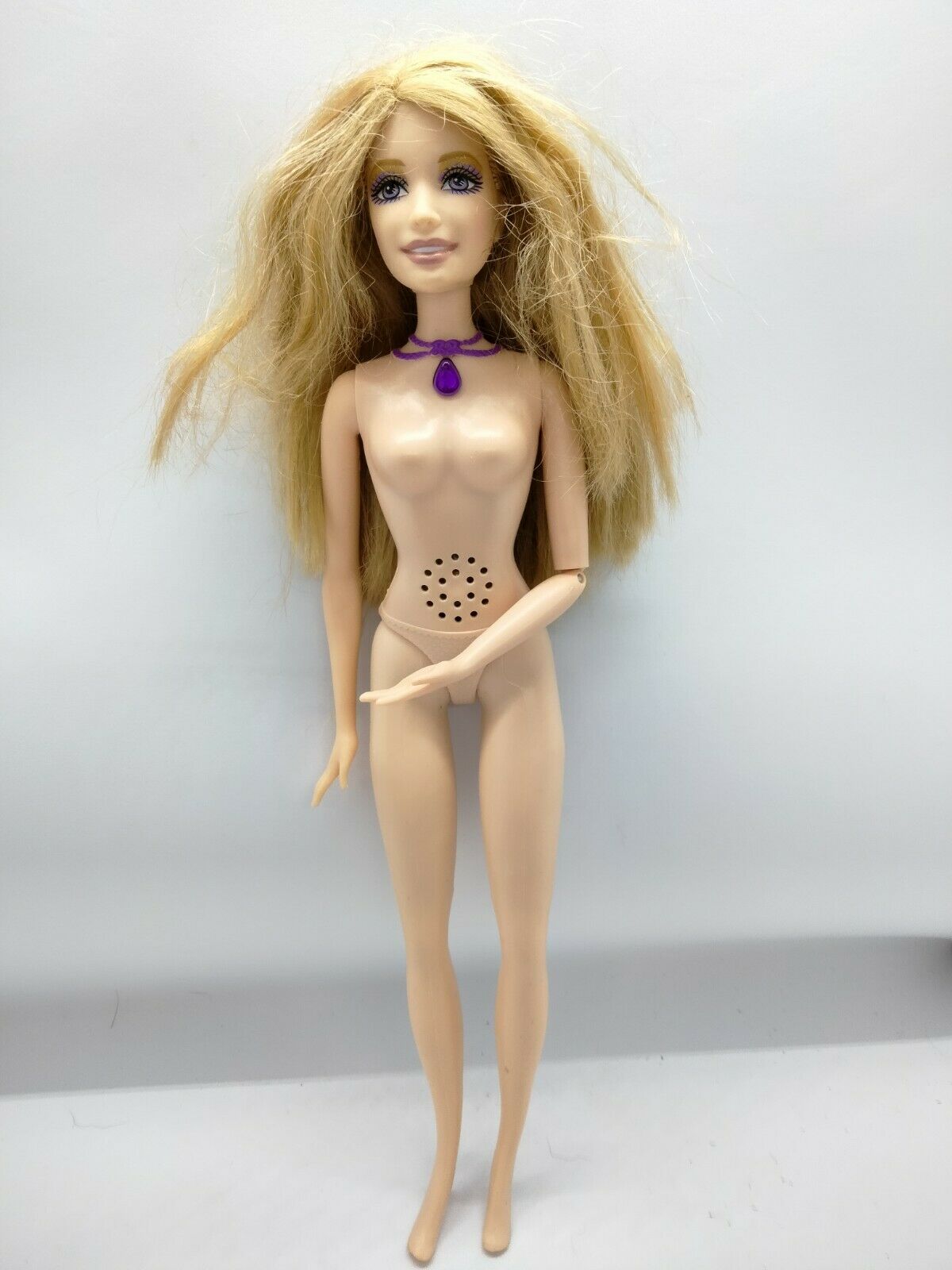 Barbie Doll 2007 Island Princess Luciana Sings Song Working New Batteries Nude