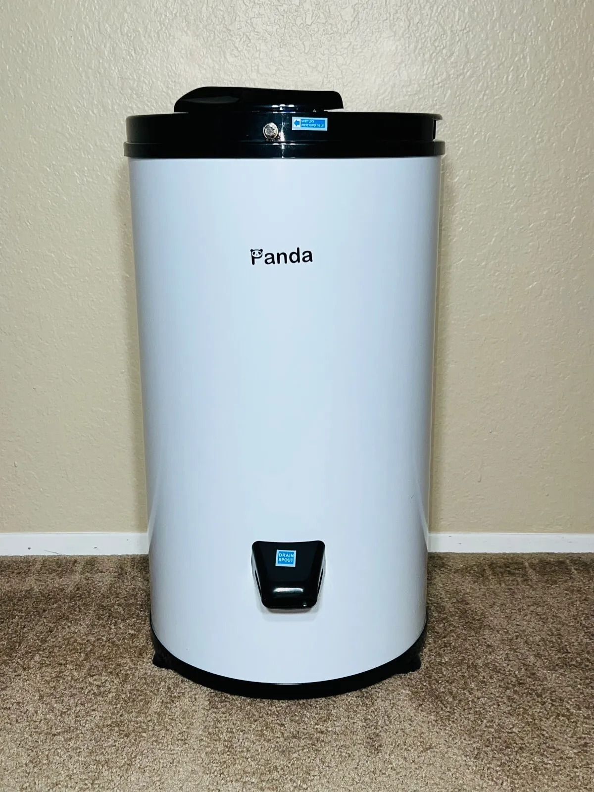 Panda Portable Spin Dryer Pansp21w 120v Stainless Steel Inner Drum