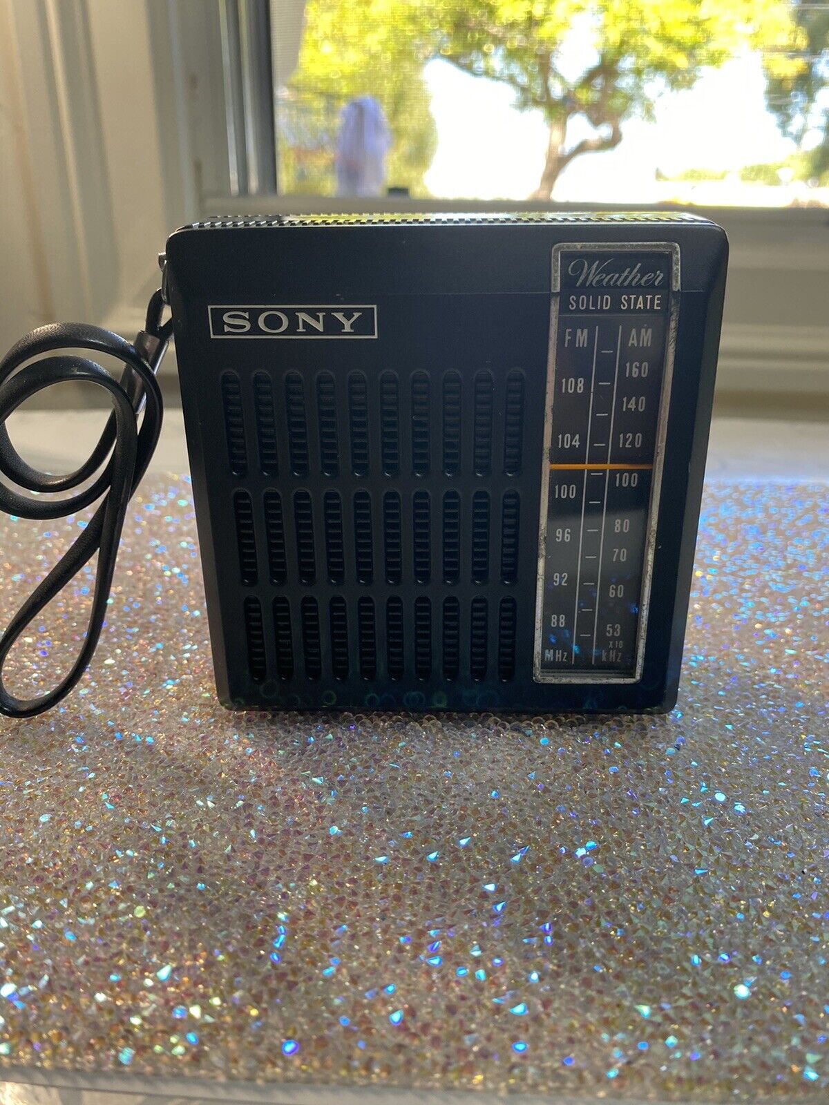 Sony Model TFM  3900W VTG SONY AM/FM Weather Solid State