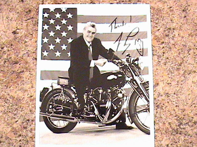 Prepinted Autographed photo of Jay Leno, Star of The Tonight Show