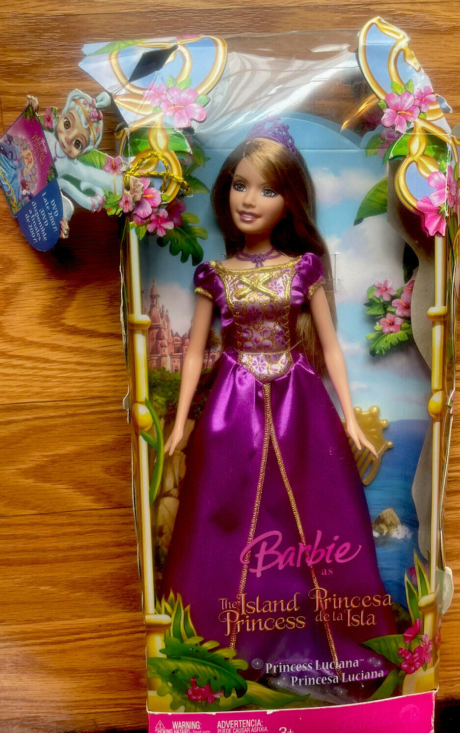Barbie As The Island Princess--princess Luciana--2007--mattel — New In Box
