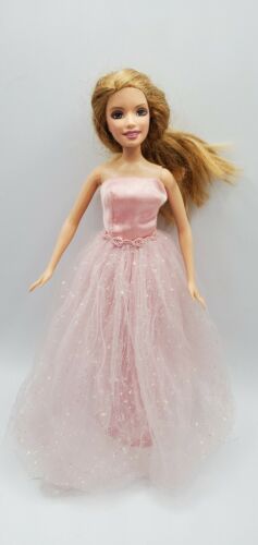 Barbie The Island Princess Luciana 2006 Mattel Modeling Beautiful Pink Ballgow