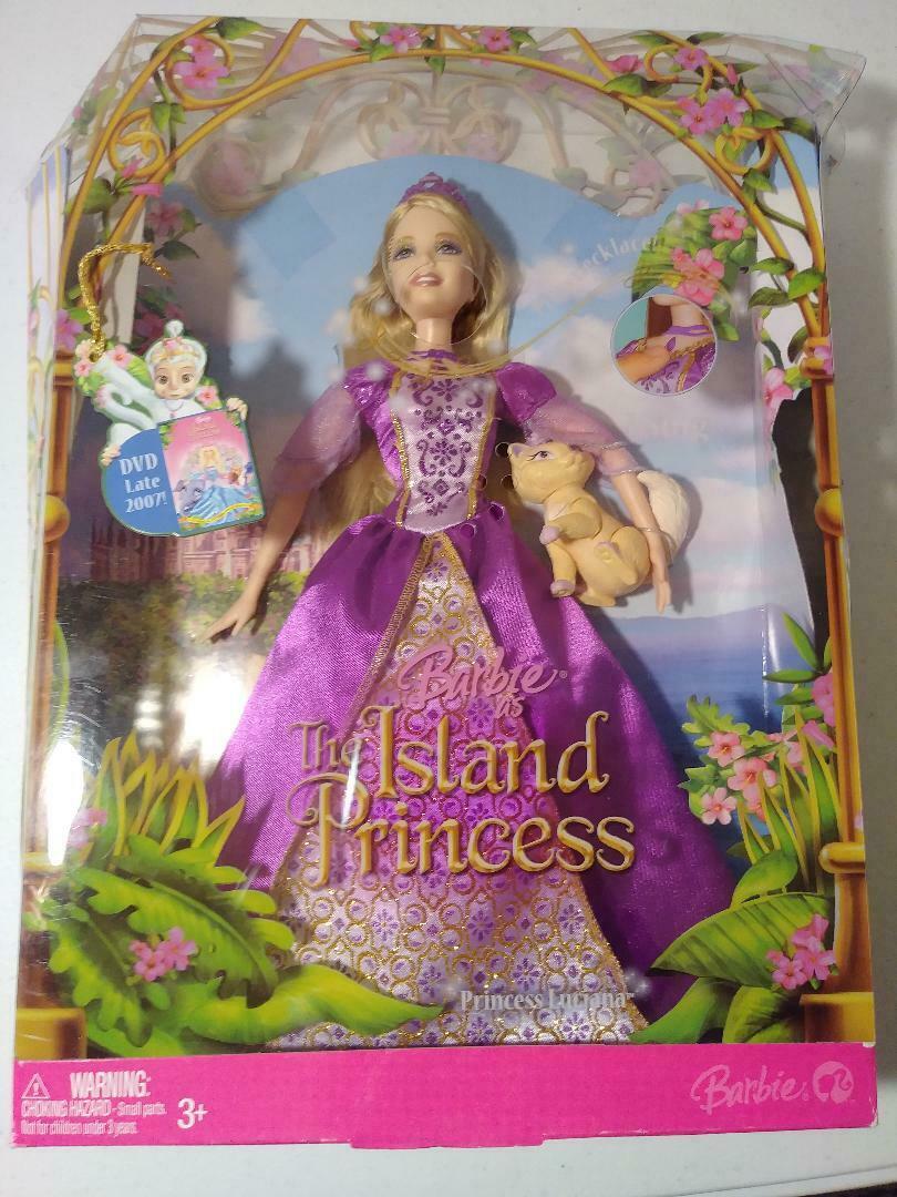 2007 The Island Princess Luciana Barbie Doll NIB K8105 Mattel RARE STILL SINGS!