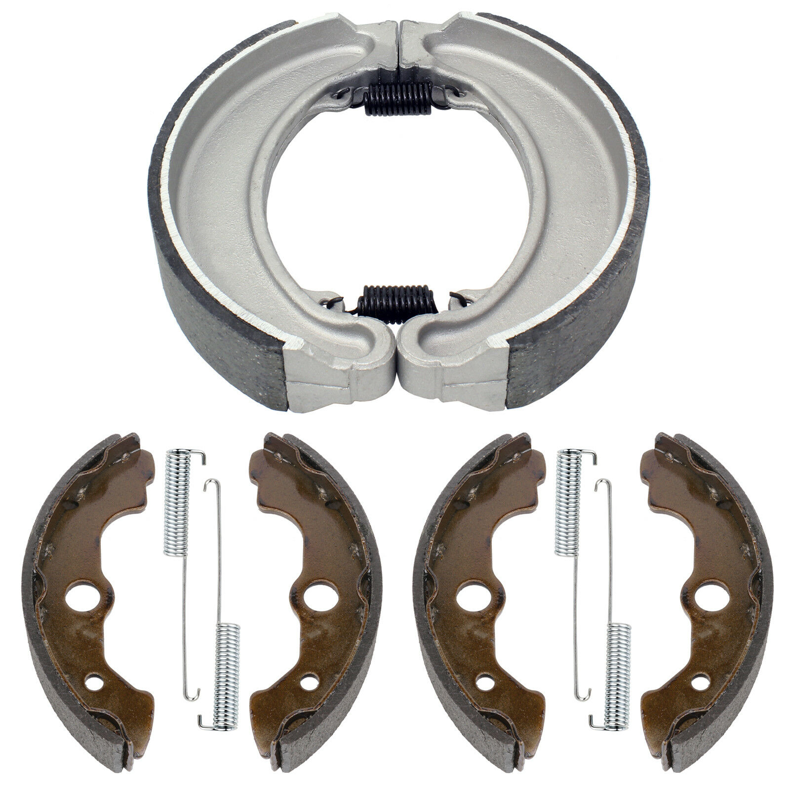 Front Rear Brake Shoes for Honda TRX300FW Fourtrax 300 4X4 1988-2000 (Only 4X4)
