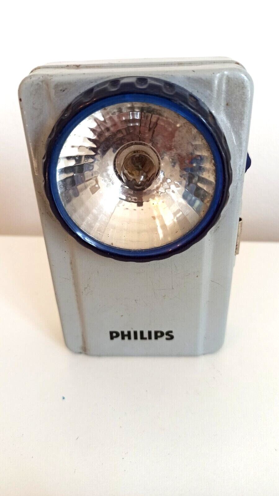 Vintage classic signal flashlight Philips. 1960-70. original 2