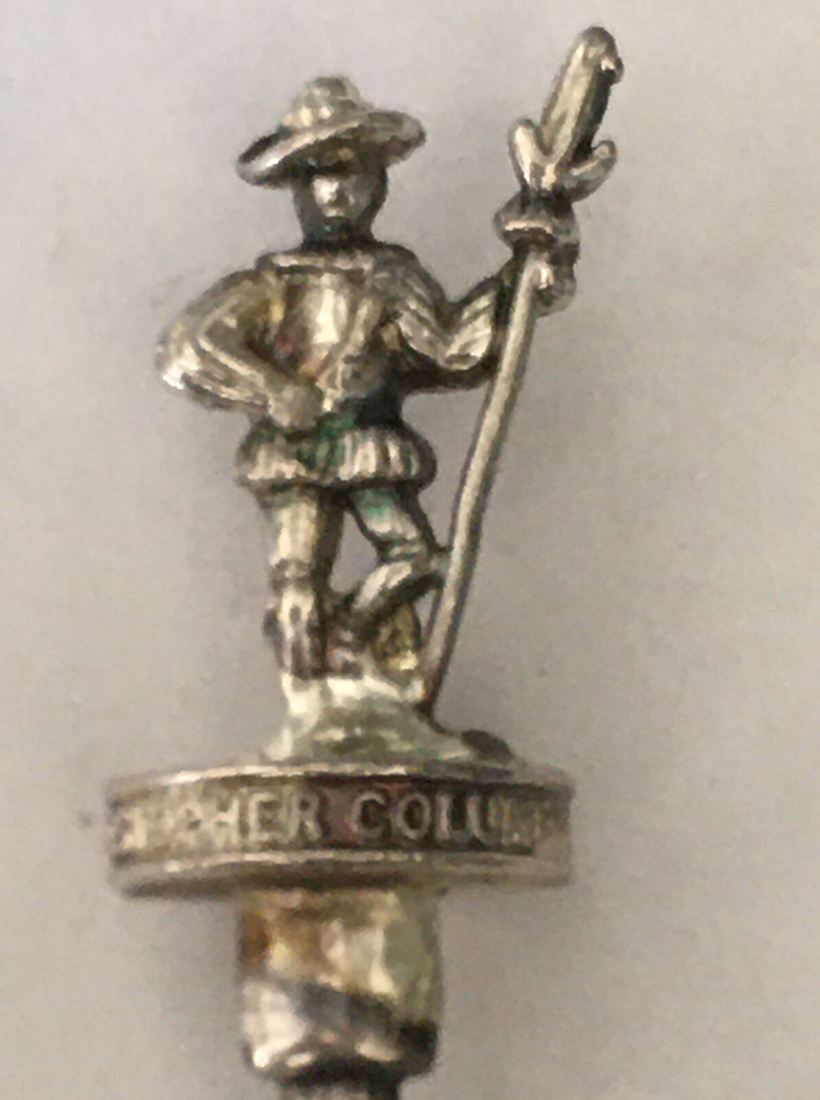 Vintage Souvenir Spoon Collectible Christopher Columbus 1492-1992