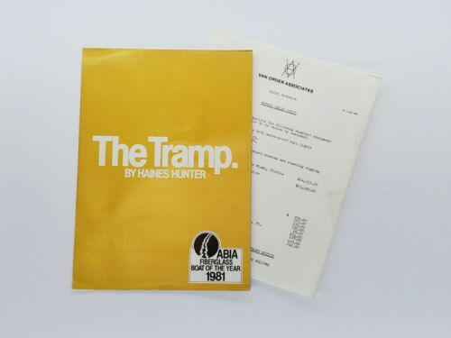1980s The Tramp By Haines Hunter Vintage Sailboat Brochure