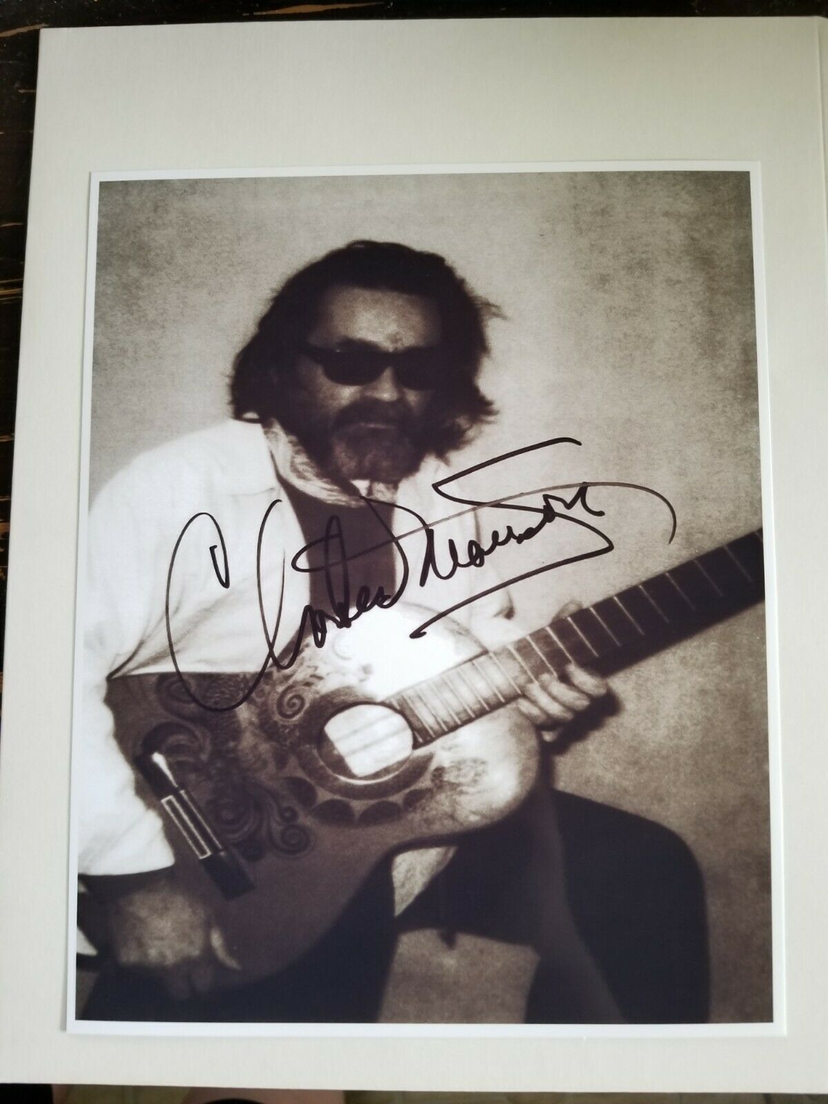 Charles Manson Signed 8x10 Photo RP - Free Shipping!!