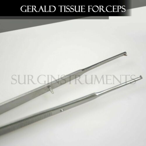 Gerald Tweezer Tissue Forceps Surgical & Veterinary 1x2 Teeth