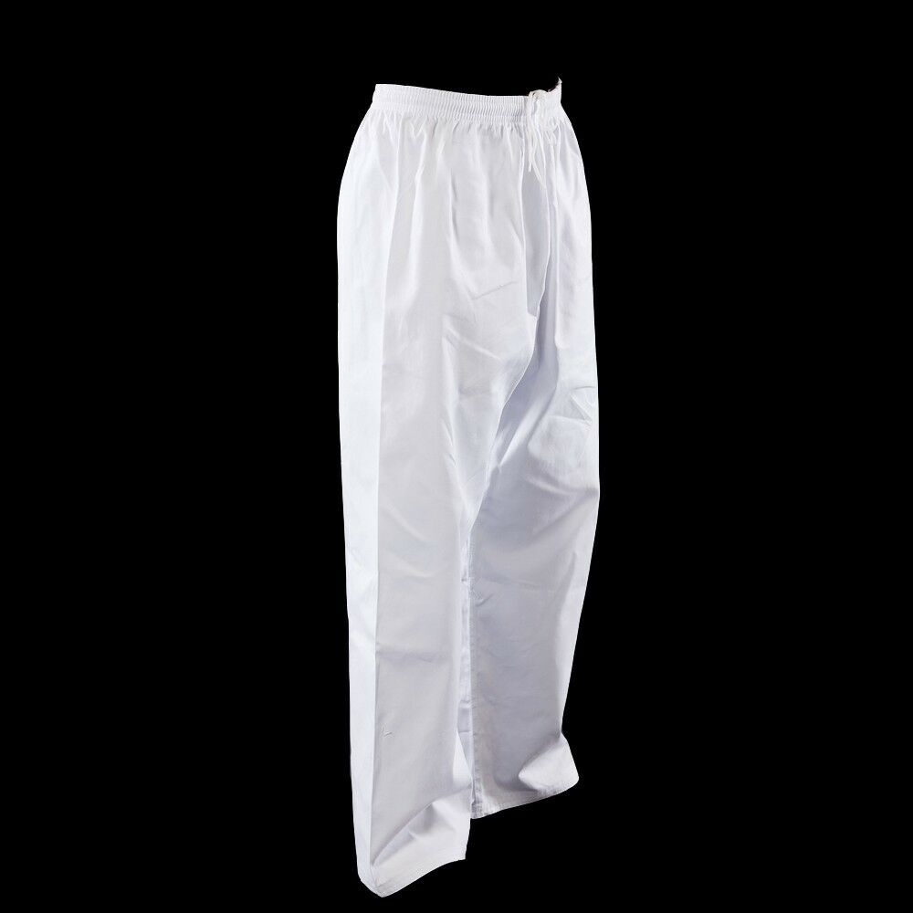 New Karate Pants Taekwondo Martial Arts Gi Contact Pants Uniform-black,white