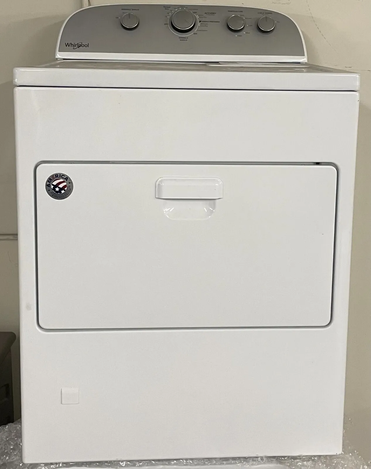 Whirlpool Wgd5000dw 29 Inch Gas Dryer With 7.0 Cu. Ft. Capacity, White