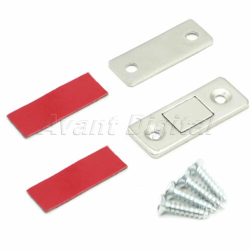 2/10Pcs Magnetic Catch Latch Ultra Thin Strong Magnet Door Cabinet Cupboard Home