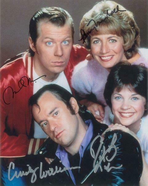 REPRINT - LAVERNE & SHIRLEY Cast Autographed Signed 8 x 10 Photo Penny Marshall