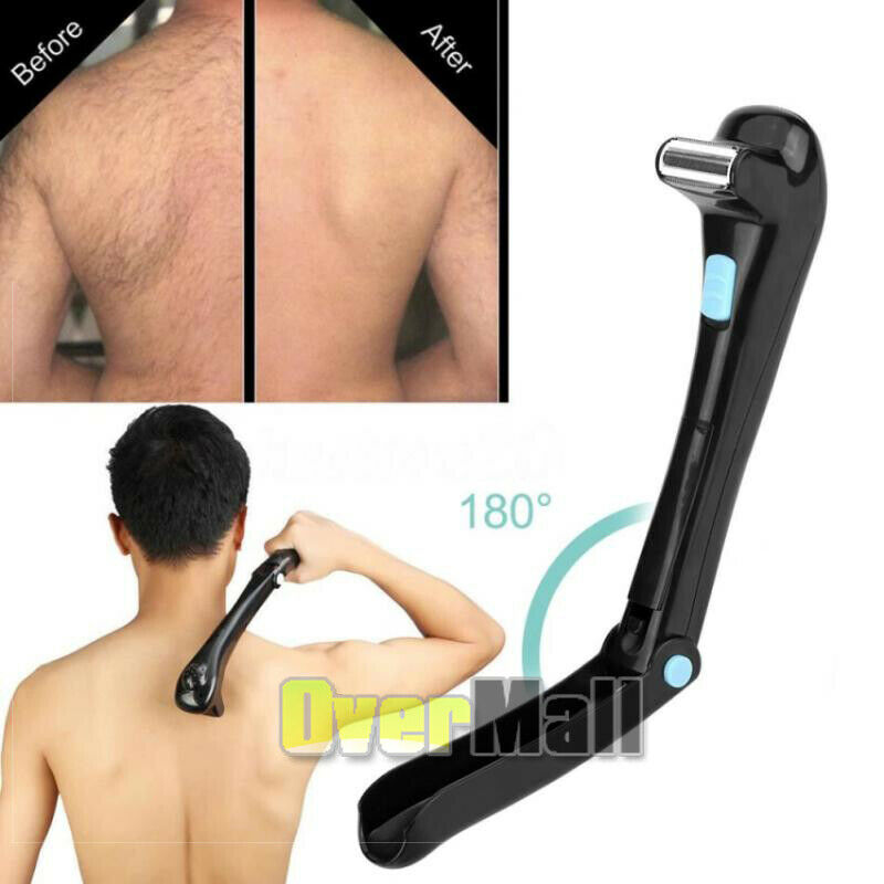 Mens Body Trimmer Shaver Electric Razor Back Hair Self Groomer Do-It-Yourself US