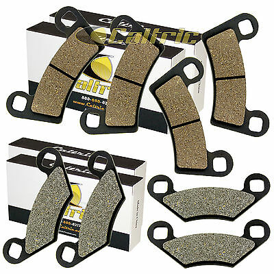 Front And Rear Brake Pads for Polaris RZR 800 EFI 2008-2014
