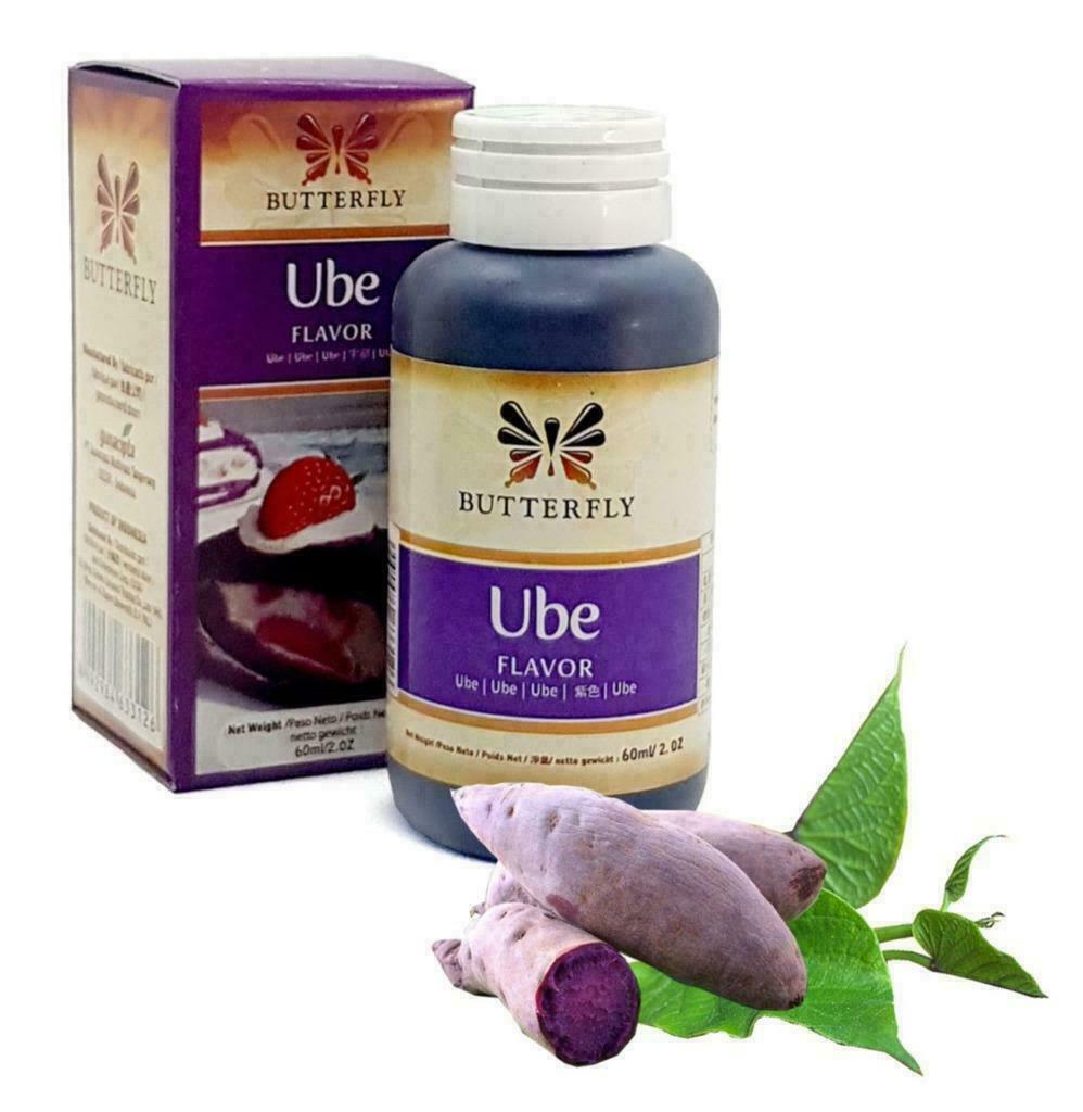 Butterfly Ube Purple Yam Flavoring Paste Extract 2 Oz Free Shipping Exp Dec 2022
