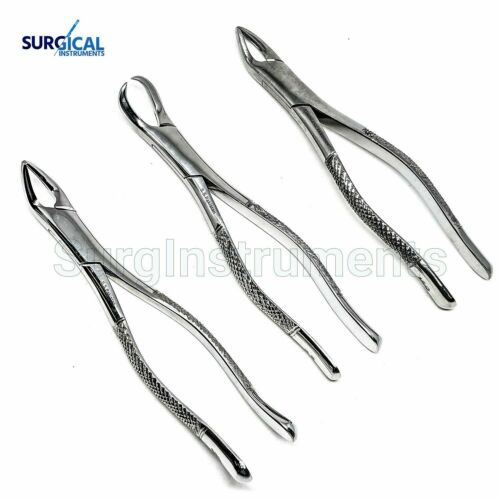 Dental Extracting Extraction Forceps # 150+151+23 Surgical Instruments